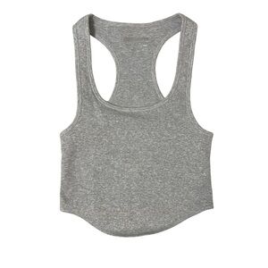 Forever 21 Brand New Gray racer back muscle shirt.